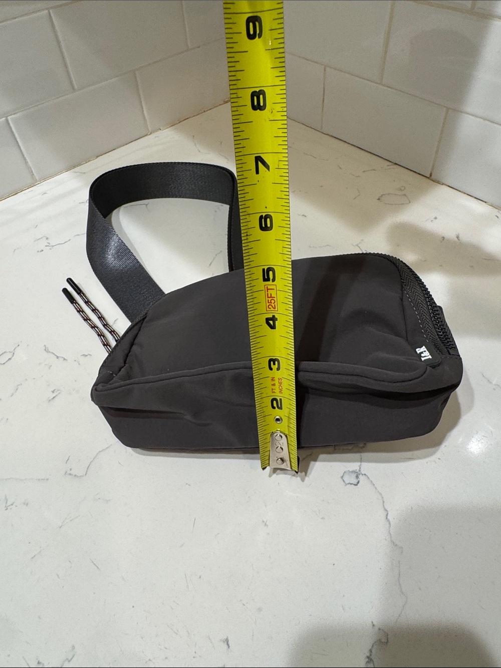 Unbranded Women's Dark Gray Crossbody Pouch belt bag Fanny pack NEW - Picture 11 of 11
